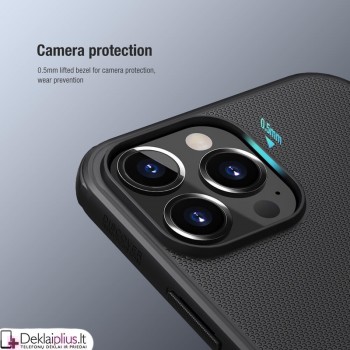 Nillkin Frosted shield plastikinis dėklas - juodas (Apple Iphone 13 Pro) Nillkin Frosted shield plastikinis dėklas - juodas (Apple Iphone 13 Pro)